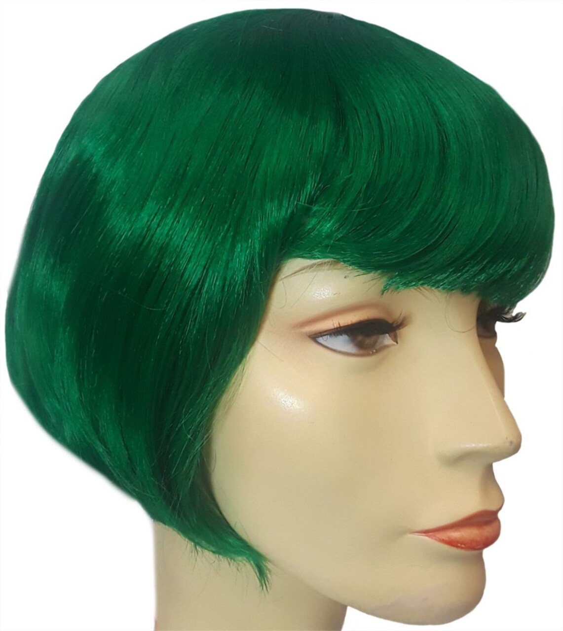 The Costume Center Dark Green Bargain Lulu Women Adult Halloween Wig Costume Accessory - One Size